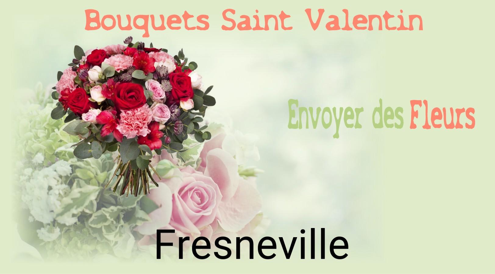 Roses de Saint-Valentin livrées à Fresneville